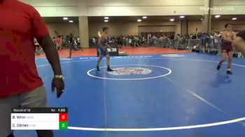 120 lbs Prelims - Brandon Winn, Massachusetts vs Cole OBrien, Florida