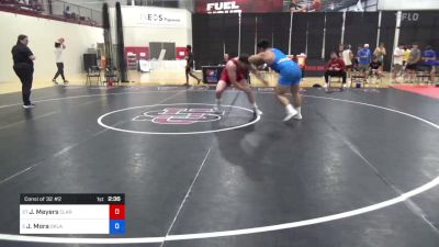 125 kg Consi Of 32 #2 - John Meyers, Clarion RTC vs Juan Mora, Oklahoma Regional Training Center