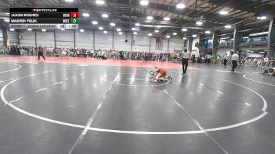 88 lbs Round 1 - 9:00am Saturday - Masten Felix, West Coast Elite vs Jaxon Hughes, Backyard Brawlers