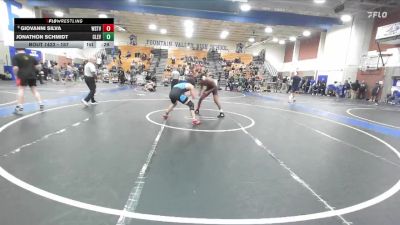 157 lbs Cons. Round 5 - Jonathon Schmidt, Cleveland vs Giovanni Silva, Westview