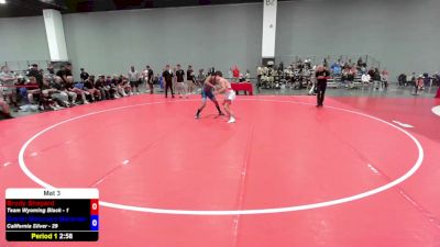 138 lbs Brody Shepard, Team Wyoming Black vs Daniel Mancuso Maranan, California Silver