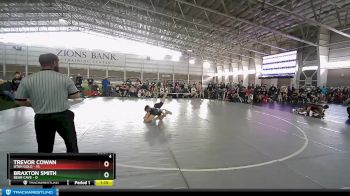 97 lbs Round 1 (4 Team) - Trevor Cowan, Utah Gold vs Braxton Smith, Bear Cave