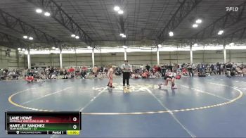 77 lbs Round 3 (4 Team) - Lane Howe, Homedale Wrestling Club vs Hartley Sanchez, Team Northwest