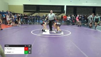 93 lbs Prelims - Gable Pauole, Warhawks Inc. MS vs Tyler Venet, Triumph Blue MS