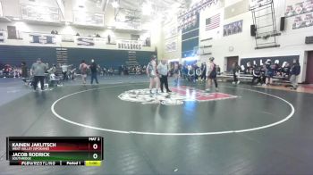 165 lbs Cons. Round 2 - Kainen Jaklitsch, West Valley (Spokane) vs Jacob Rodrick, Southridge