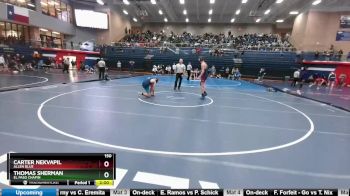 150 lbs Round 3 - Thomas Sherman, El Paso Chapin vs Carter Nekvapil, Allen Blue