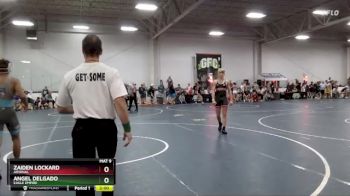 125 lbs Champ. Round 2 - Zaiden Lockard, Arsenal vs Angel Delgado, Eagle Empire