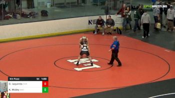 169 lbs 5th Place - Dominic Iaquinto, Empire vs Kaeleb Moley, Smitty's Barn