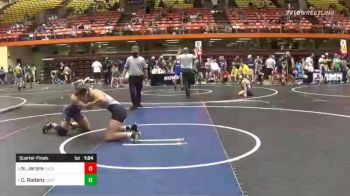 145 lbs Quarterfinal - Nathan Jerore, Elite Athletic Club Stars vs Clay Radenz, Gorilla WC