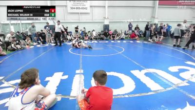95 lbs Round Robin 5 - Jack Lopes, Phoenix Wrestling Club-Yth vs Michael Wilbur III, Brawler Elite-Yth