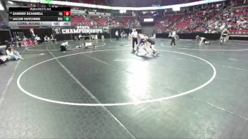 D1-190 lbs Cons. Round 1 - Zander Scannell, Fond Du Lac vs Jacob Hutchins, River Falls