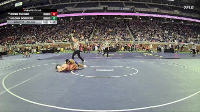 D3-165 lbs Champ. Round 1 - Jalonn Borders, Adrian Madison vs Owen Tucker, Frankenmuth