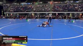 55 lbs Quarterfinal - Keaton Lanik, Summit Wrestling Academy vs Gannon Knutson, Outlaw Wrestling Club