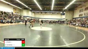 145 lbs Cons. Round 3 - Jacob Ayala, Irrigon vs Gavin Fortelney, Rainier