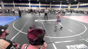 69 lbs Quarterfinal - Aissa Castillo, Takedown Elite vs Wyatt Jordan, Ravage WC