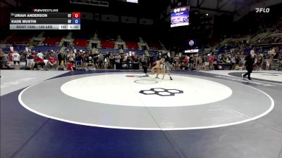 126 lbs Cons. Rd Of 32 - Uriah Anderson, UT vs Kade Mustin, NY