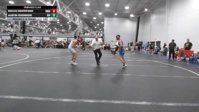 126 lbs Round 2 (6 Team) - Austin Guerrieri, Rebellion vs Rocco Destefano, Savage WA Nightmares