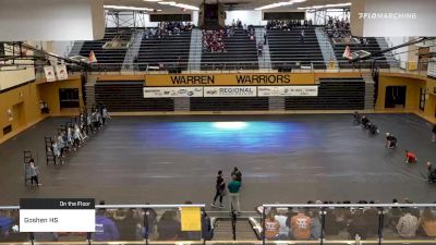 Goshen HS at 2020 WGI Guard Indianapolis Regional - Warren Central HS