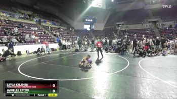 53-55 lbs Round 1 - Avrielle Eaton, Duran Wrestling Club vs Layla Kelemen, Pueblo County Wrestling Club