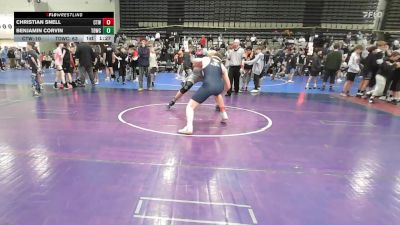 211 lbs Rr Rnd 2 - Christian Snell, CTWHALE Humpback - MSE vs Benjamin Corvin, TDWC Maniacs - MSE