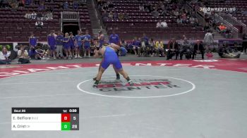 189 lbs Consy Rd Iv - Easton Belfiore, Brookville vs Alex Crist, Chestnut Ridge