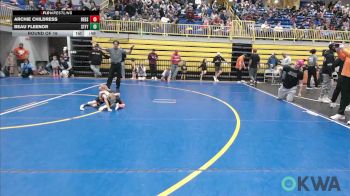 35 lbs Round Of 16 - Archie Childress, Redskins Wrestling Club vs Beau Fleenor, Standfast