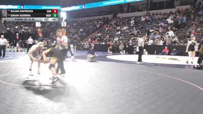 138 lbs Consi Of 16 #2 - Julian Espinoza, Cerritos (SS) vs Jonah Guerra, Montclair (SS)