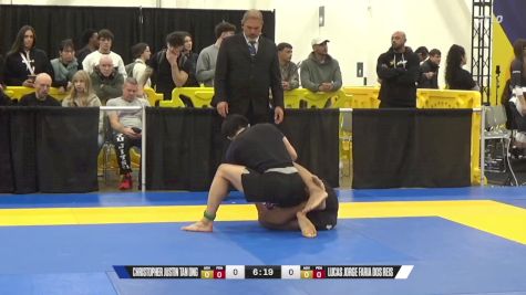 Lucas Jorge Faria Dos Reis vs Christopher Justin Tan Ong 2024 World IBJJF Jiu-Jitsu No-Gi Championship