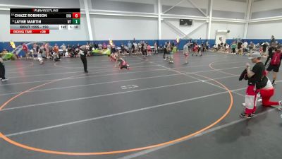 120 lbs Quarterfinal - Chazz Robinson, Unattached vs Layne Martin, Unattached