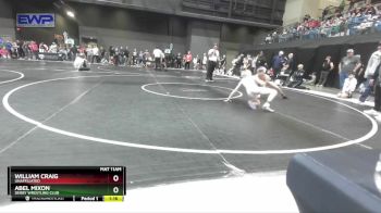 80 lbs Quarterfinal - William Craig, Unaffiliated vs Abel Mixon, Derby Wrestling Club