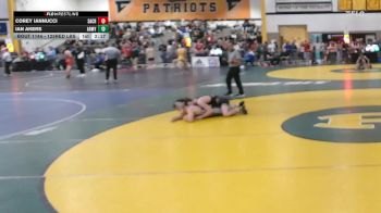 125Red lbs Rr Rnd 3 - Corey Iannucci, Sacred Heart vs Ian Akers, Army West Point
