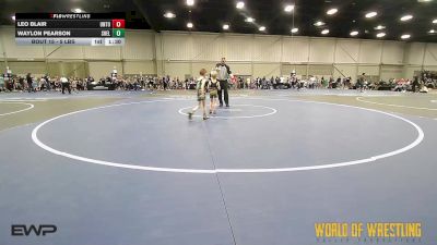 40 lbs Rr Rnd 1 - Leo Blair, Untouchables 9U vs Waylon Pearson, Shelton Wrestling Academy 9U