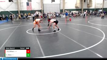 184 lbs Cons. Round 2 - Brayden Dillow, Central Missouri vs Connor Rinn, Midland (Neb.)