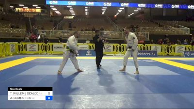TIAGO WILLEMS SCALCO vs ANDRE GOMES REIS 2022 Pan Jiu Jitsu IBJJF Championship