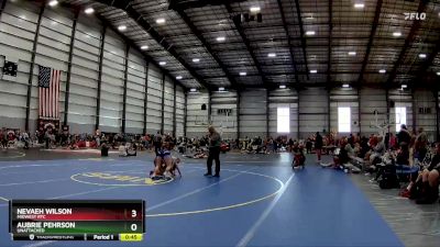 127 lbs Round 5 - Aubrie Pehrson, Unattached vs Nevaeh Wilson, Midwest RTC