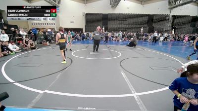 89 lbs Rr Rnd 1 - Sean Oldmixon, Falcons Wrestling Club vs Landon Walsh, Williamstown Mighty Braves ES