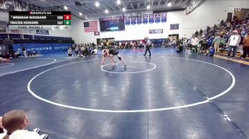 157 lbs Cons. Round 3 - Tracen Howard, Cheyenne East vs Brendan Woodard, Torrington