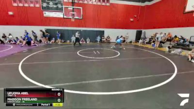 138 lbs Round 2 (6 Team) - Madison Freeland, Kansas Gold vs Ufuoma Abel, TMNT