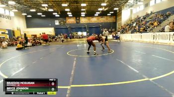 190 lbs Round 6 (8 Team) - Braedon McGuigan, Buchholz vs Bryce Johnson, Cowboys WC