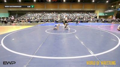 55 lbs Consi Of 16 #2 - Hekili Peters, LV Bear Wrestling Club vs Reed Saltenberger, Klamath Prep