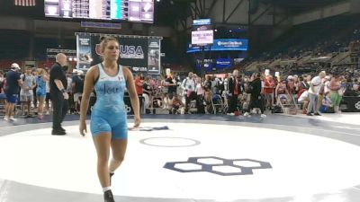 130 lbs Cons. Rd Of 32 - Brynlee Sorensen, Utah vs Nesa Selmani, Iowa