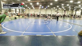 95 lbs Rr Rnd 1 - William Carroll, CTWHALE Beluga - MS vs Parker Full, Mat Assassins Red - MS