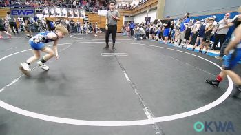 67 lbs Round Of 16 - Baker Walkup, Blanchard Wrestling Club vs Callum Kappler, Choctaw Ironman