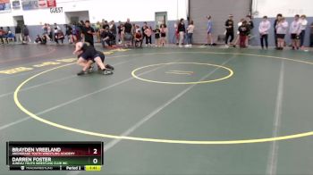 215 lbs Quarterfinal - Brayden Vreeland, Anchorage Youth Wrestling Academy vs Darren Foster, Juneau Youth Wrestling Club Inc.