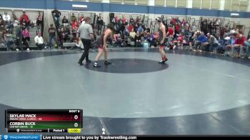 Round 3 (4 Team) - Corbin Buck, Center Grove vs Skylar Mack, Indian Creek (large)