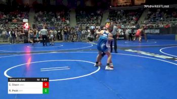 108 lbs Consolation - Caleb Olson, Iawc vs Rhett Peak, Victory Wrestling