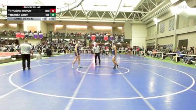150 lbs Consi Of 16 #2 - Thomas Mahon, Foran vs Nathan Addy, Rocky Hill