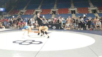 130 lbs Cons. Sub-quarters - Lilly May, Nevada vs Haley Smarsh, Pennsylvania