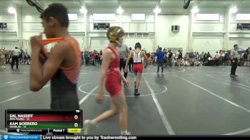 96 lbs Finals (2 Team) - Sal Nassiff, Dog Pound vs Kam Borrero, Rambler