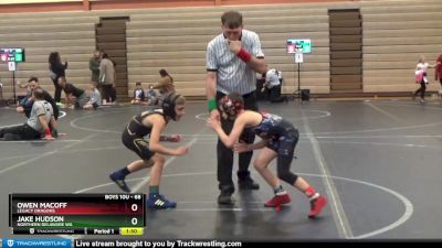 68 lbs Round 5 - Jake Hudson, Northern Delaware WA vs Owen Macoff, Legacy Dragons